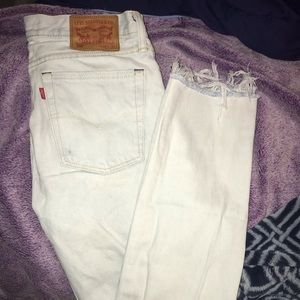 Straight leg Levi jeans
